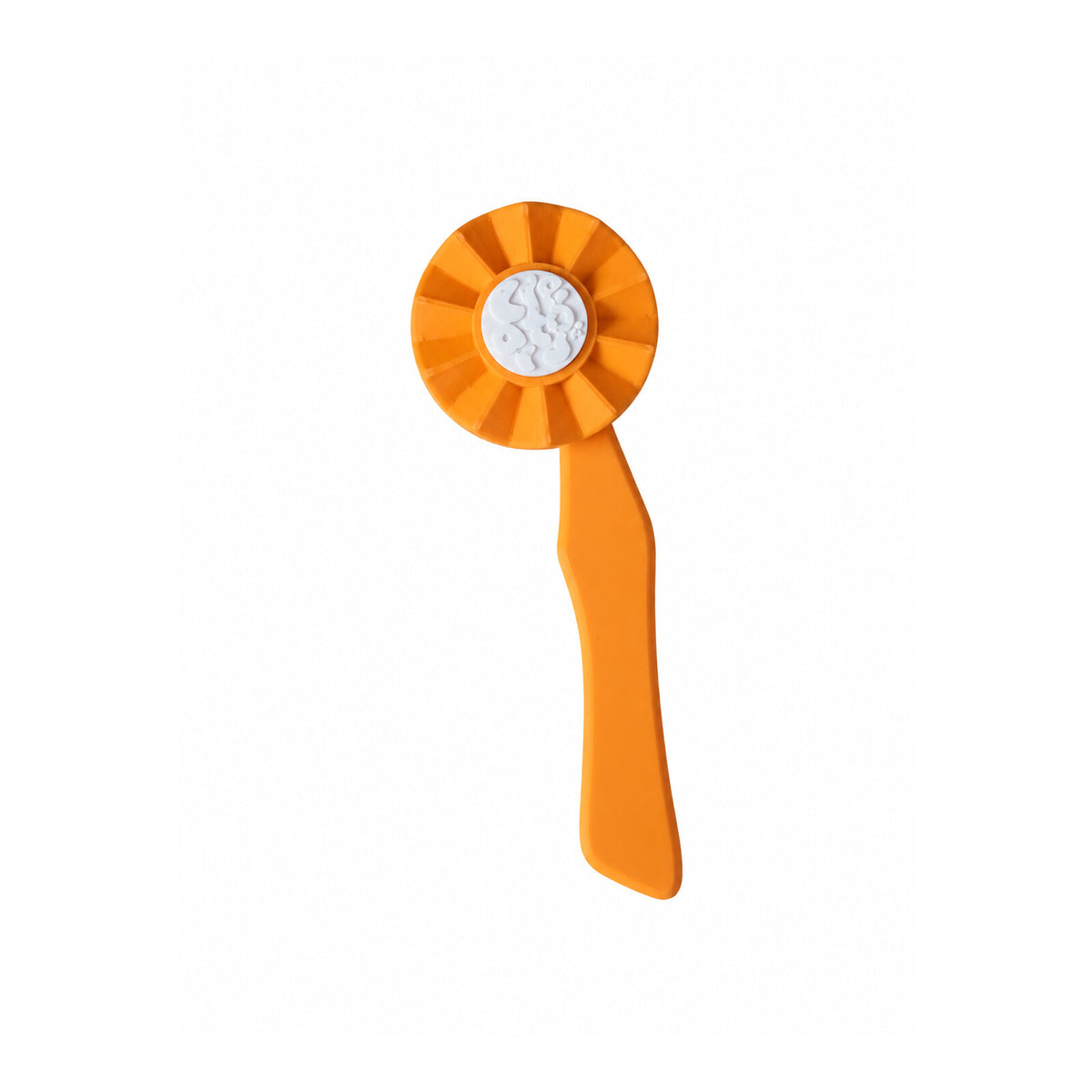 Orange texture roller from the Halloween sensory kit