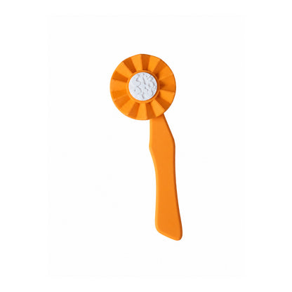 Orange texture roller from the Halloween sensory kit