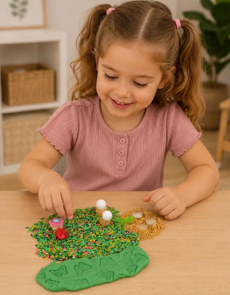 Toddler Bug Sensory Bin | Montessori Fine Motor Play Kit (Screen Free Gift)
