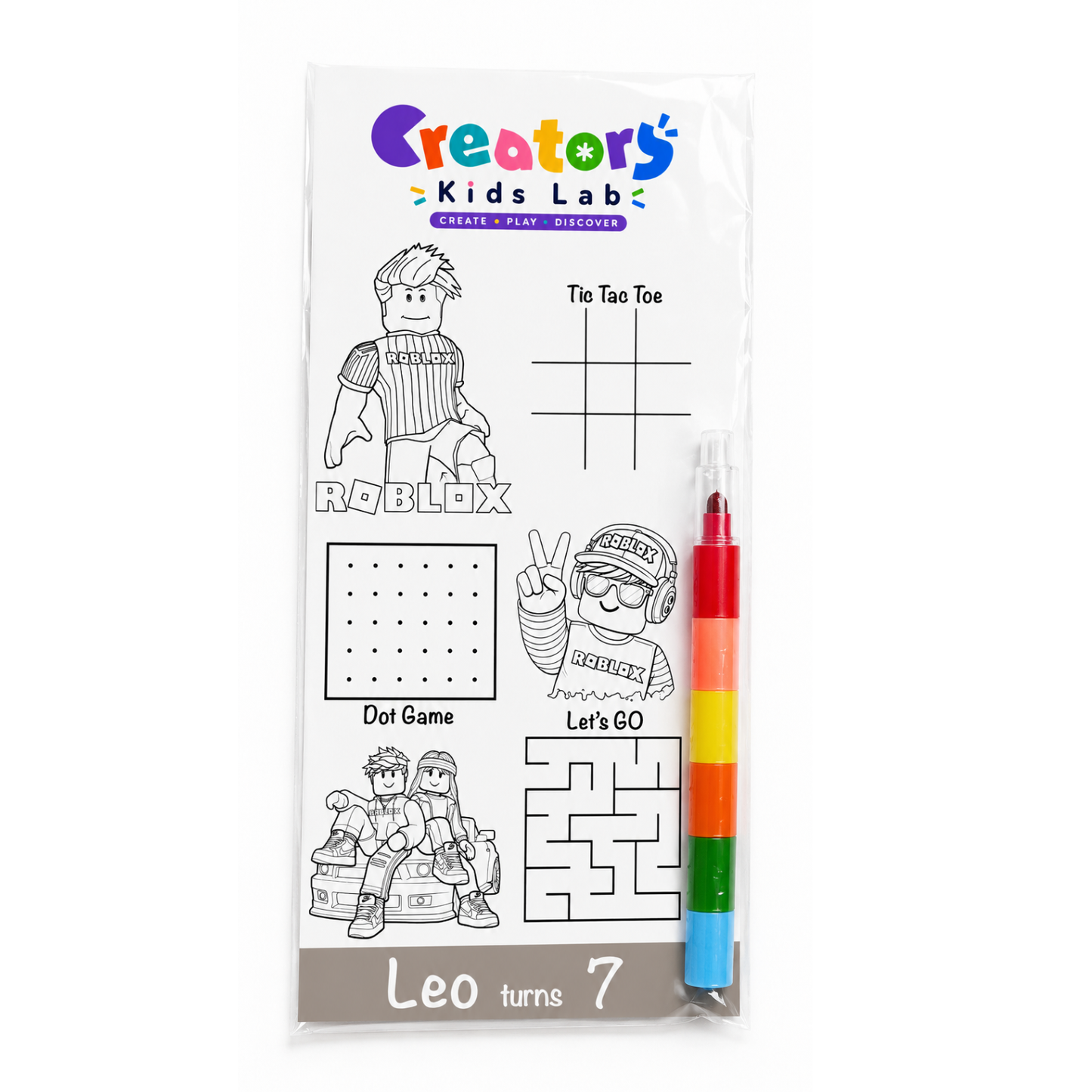 Roblox Party Activity Kit