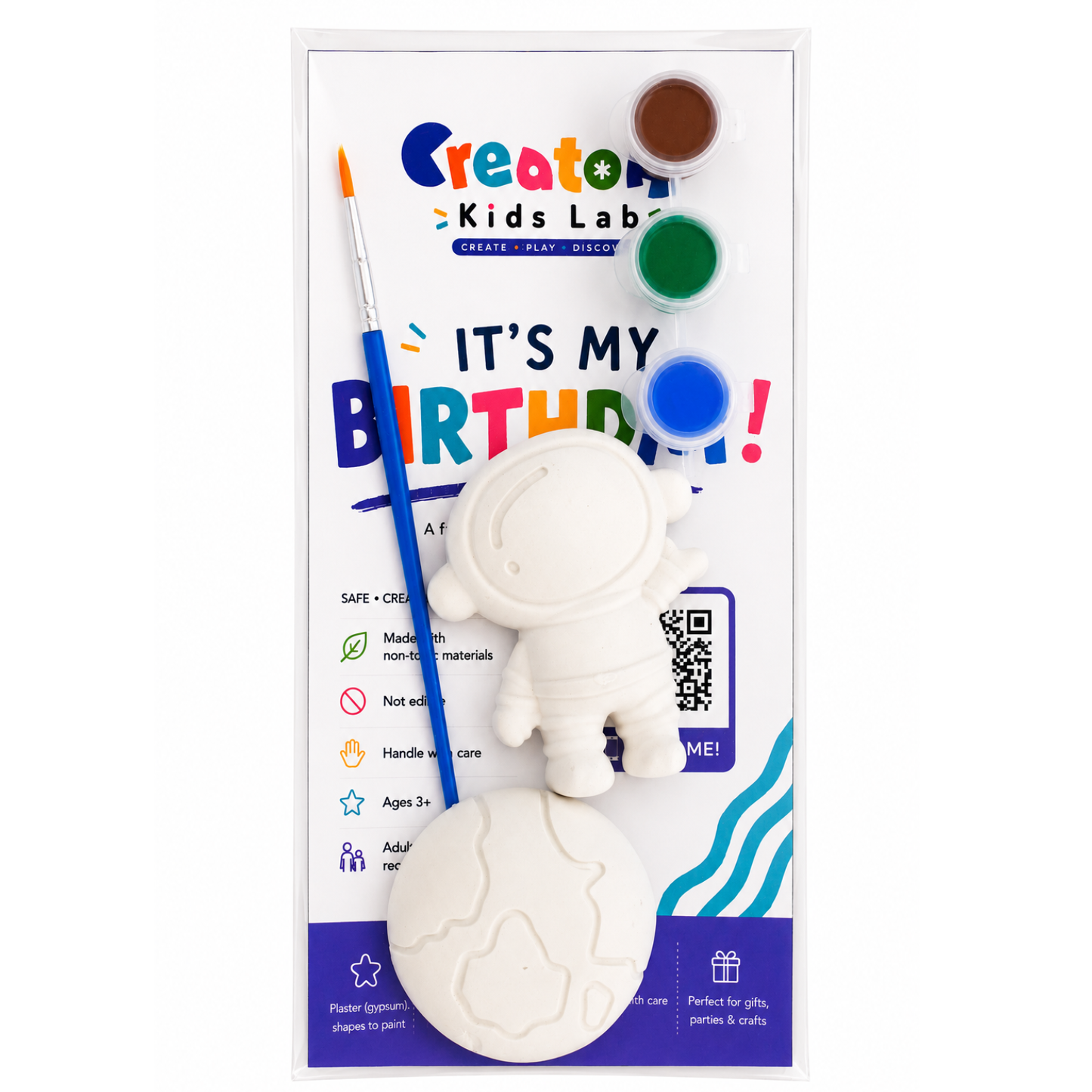 Astronaut Plaster Painting Set