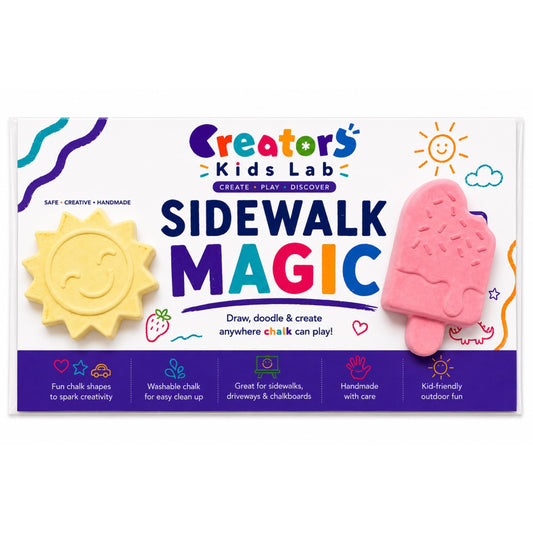 Summer Sidewalk Chalk Collection handmade pieces