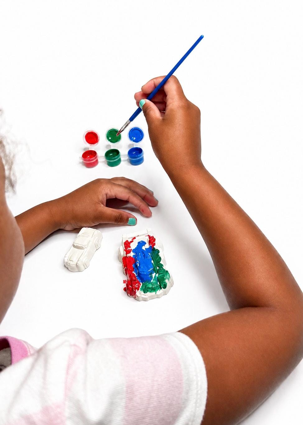 Cars Plaster Painting Set / Birthday Party / Kids Painting Kit.